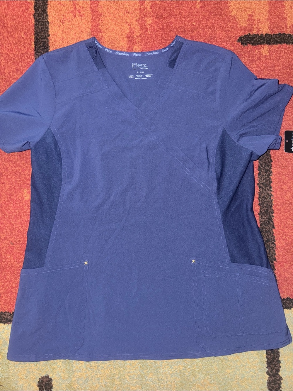 NWT Cherokee iflex Scrub Top